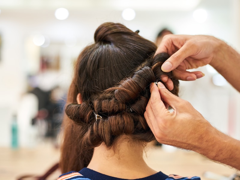 Professionelle Haarfärbung